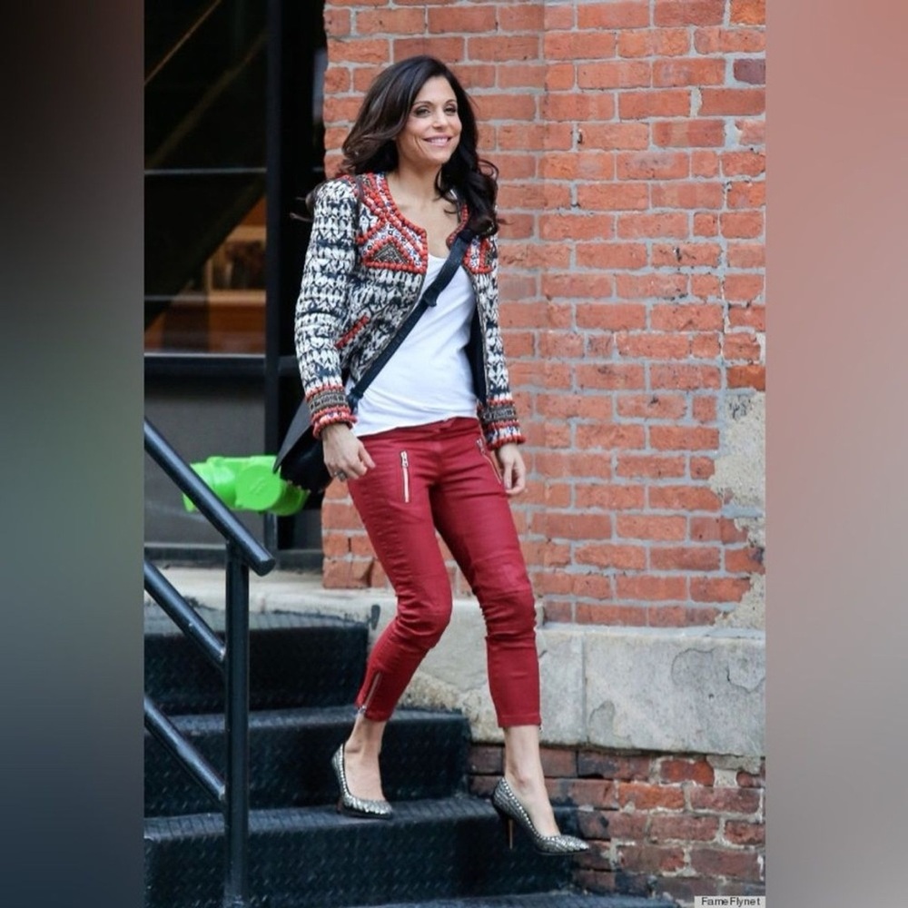 Isabel Marant for H&M Moto cropped pants